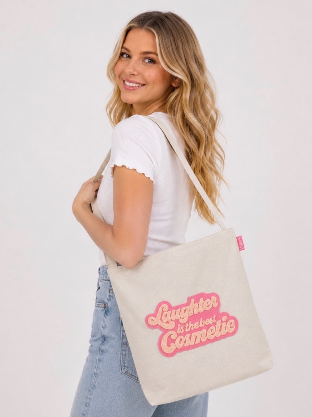 Benefit Cosmetics Canvas Tote Bag